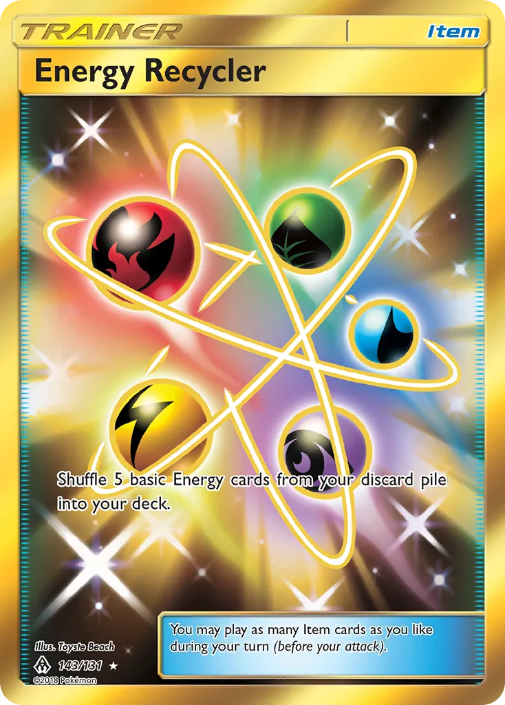Energy Recycler #143, Forbidden Light Secret