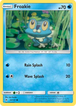 Froakie #22, Reverse Foil