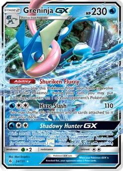 Greninja-GX #24, Standard