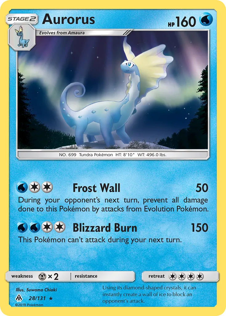 Aurorus #28, Forbidden Light