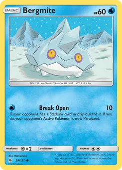 Bergmite #29, Reverse Foil