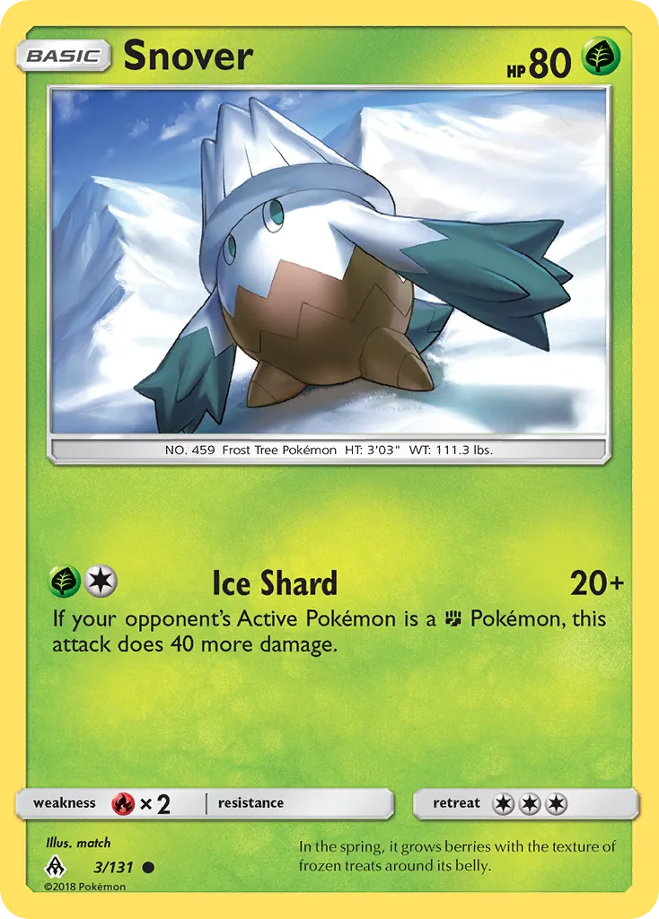 Snover #3, Forbidden Light