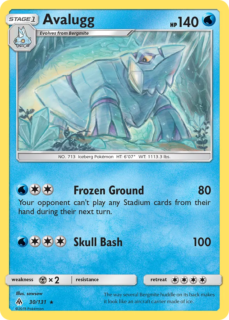 Avalugg #30, Forbidden Light Reverse Foil