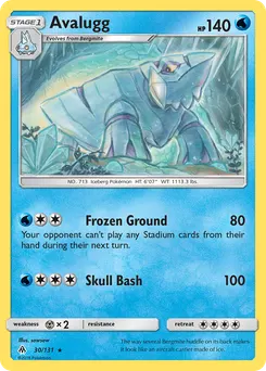 Avalugg #30, Reverse Foil