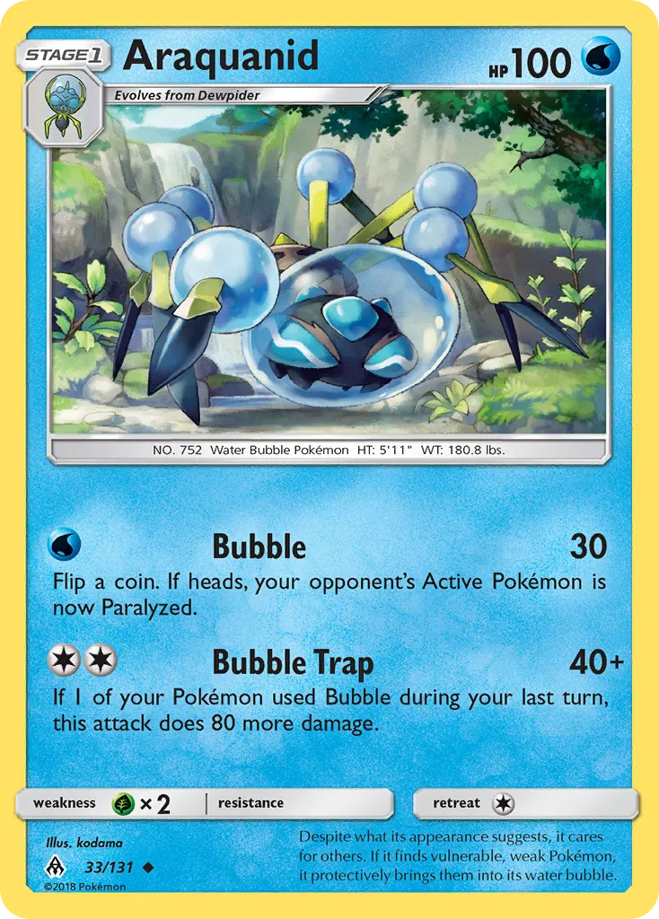 Araquanid #33, Forbidden Light
