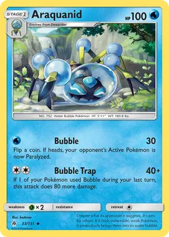 Araquanid #33, Reverse Foil