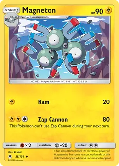 Magneton #35, Reverse Foil