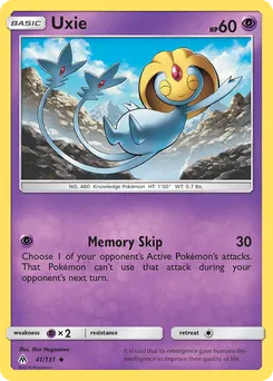 Uxie #41, Reverse Foil
