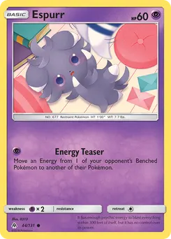 Espurr #44, Reverse Foil