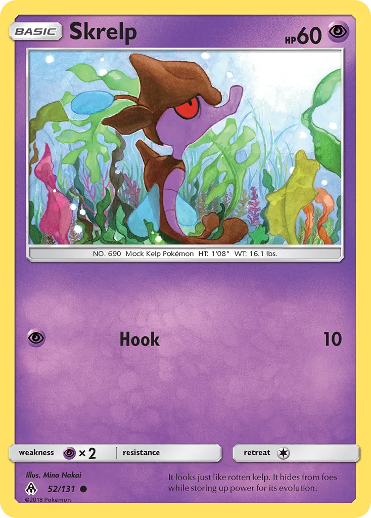 Skrelp #52, Forbidden Light Reverse Foil