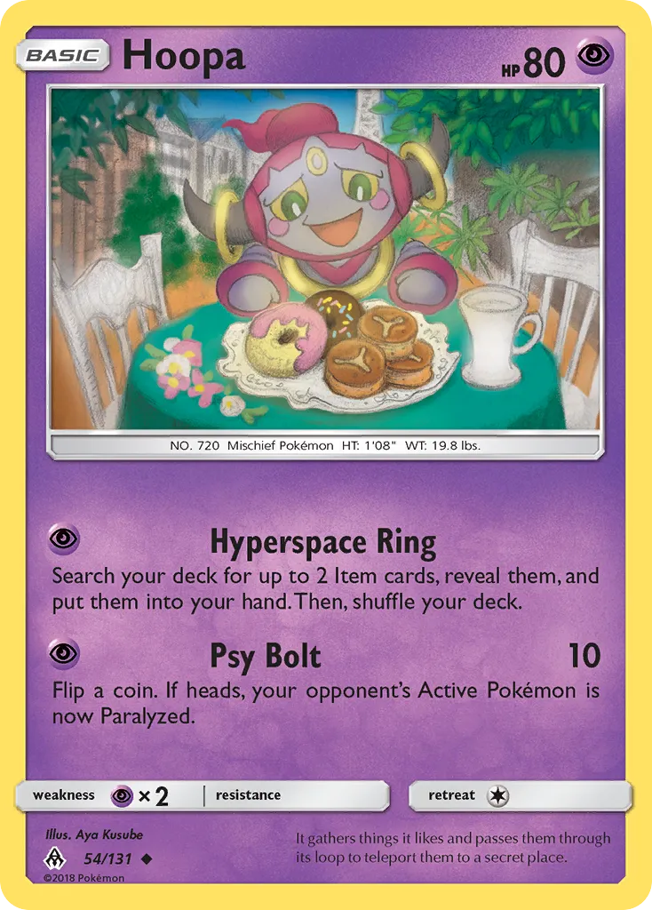 Hoopa #54, Forbidden Light