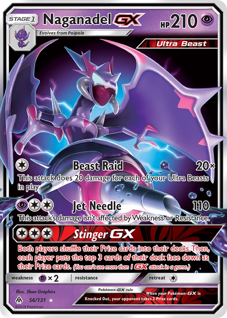Naganadel-GX #56, Forbidden Light
