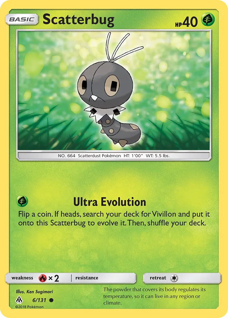 Scatterbug #6, Forbidden Light Reverse Foil