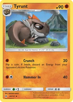 Tyrunt #68, Reverse Foil