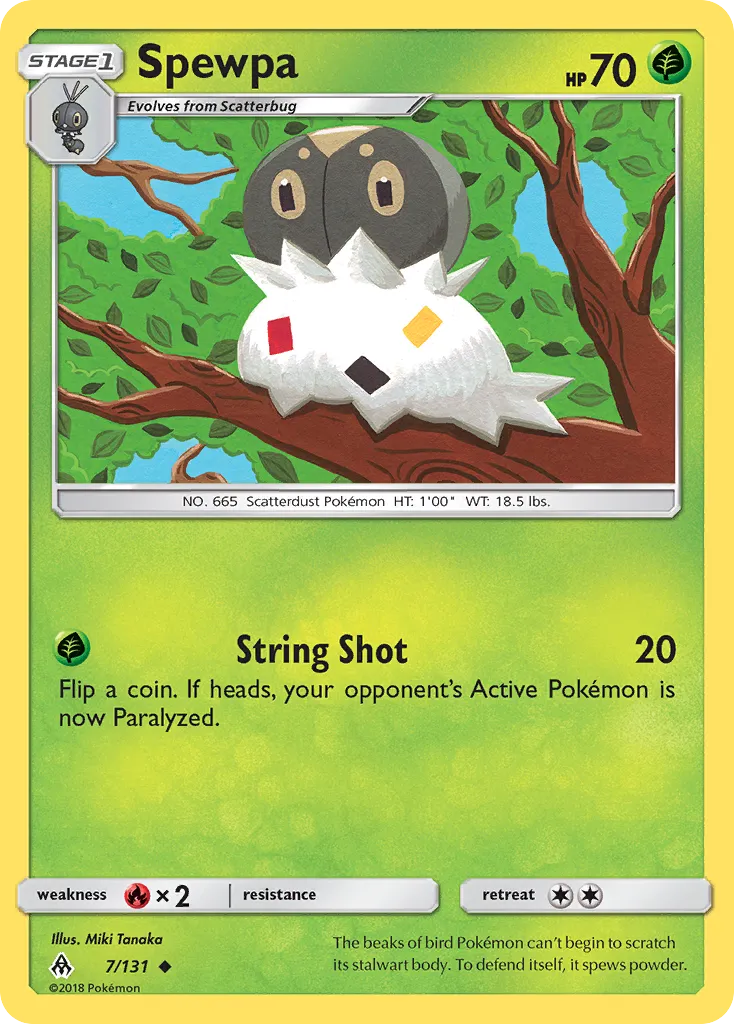 Spewpa #7, Forbidden Light Reverse Foil
