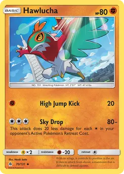 Hawlucha #70, Reverse Foil