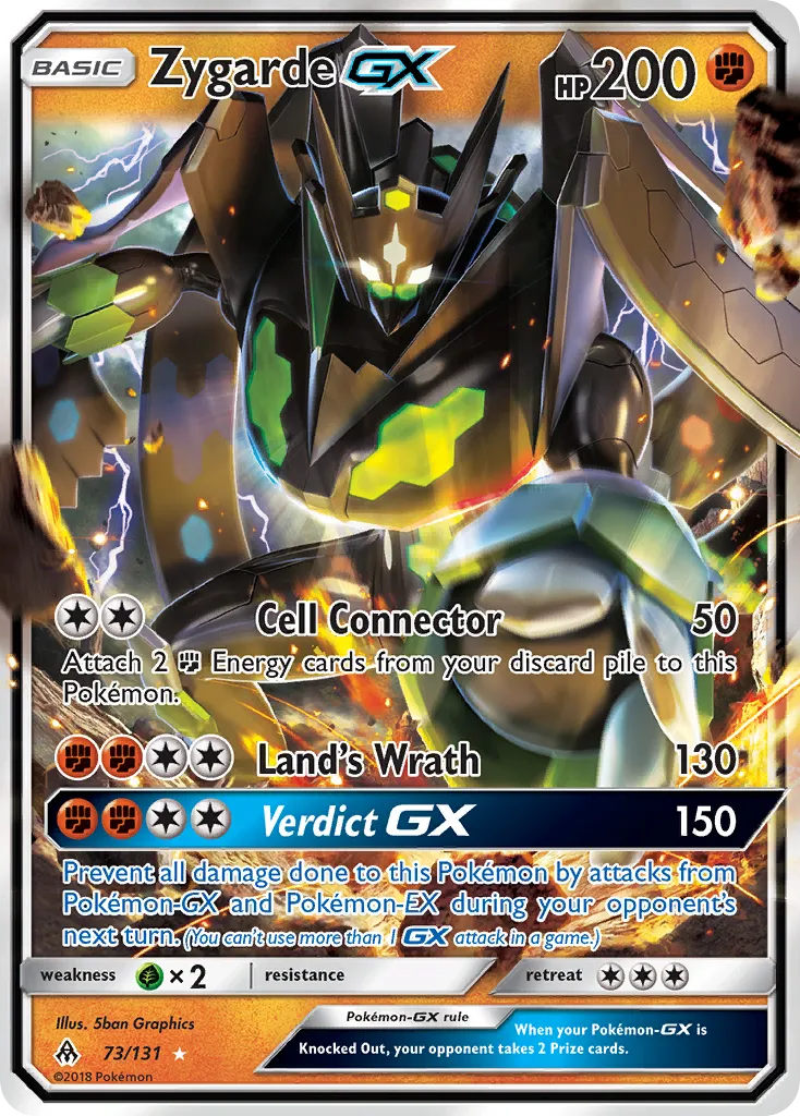 Zygarde-GX #73, Forbidden Light