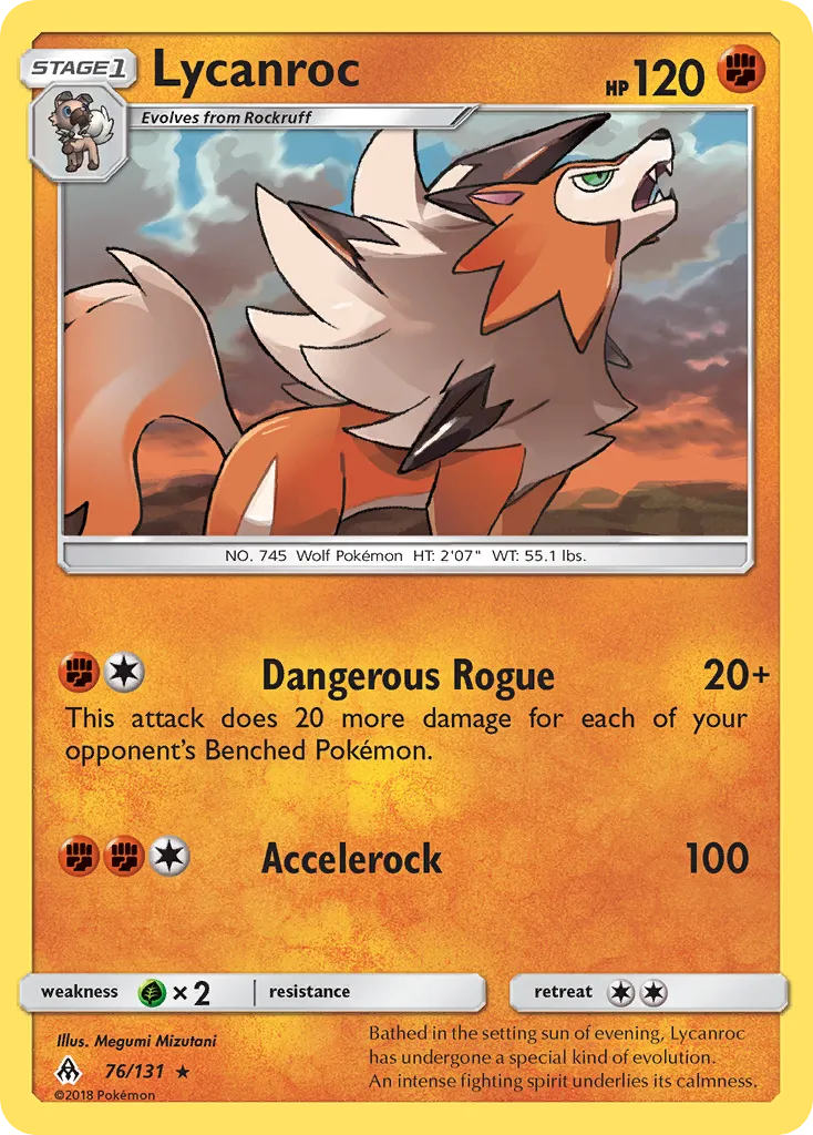 Lycanroc #76, Forbidden Light