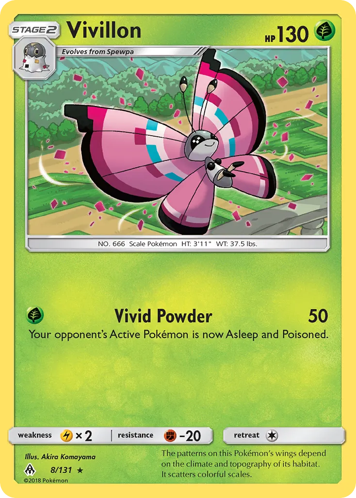 Vivillon #8, Forbidden Light