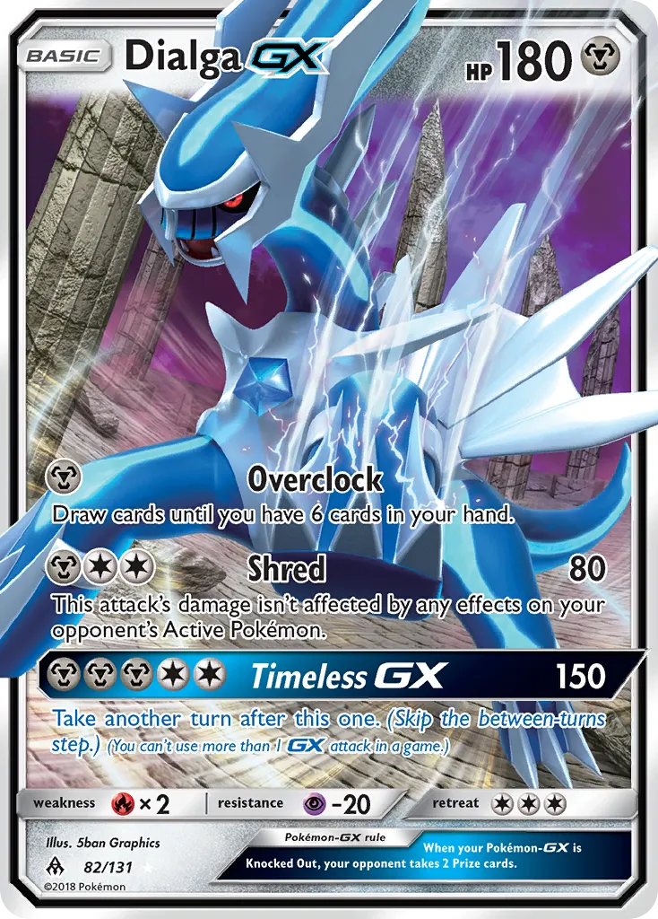 Dialga-GX #82, Forbidden Light