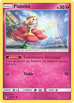 Flabébé #83, Reverse Foil