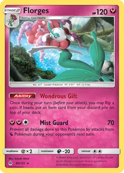 Florges #86, Reverse Foil