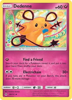 Dedenne #88, Standard