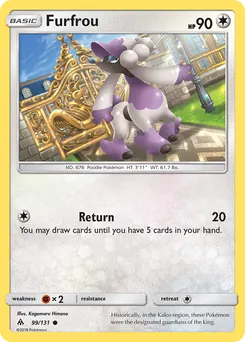 Furfrou #99, Forbidden Light