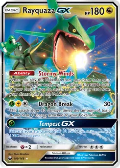 Rayquaza-GX #109, Standard