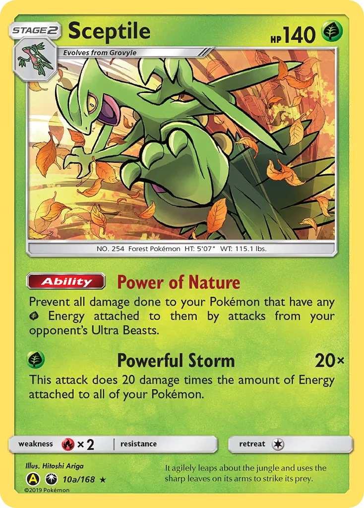 Sceptile #10a, Celestial Storm 2019 Unbroken Bonds Three Pack Blisters