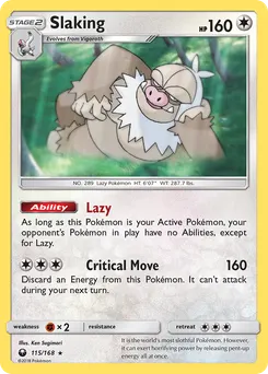 Slaking #115, Reverse Foil