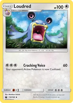 Loudred #118, Celestial Storm