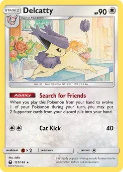 Delcatty #121, Standard