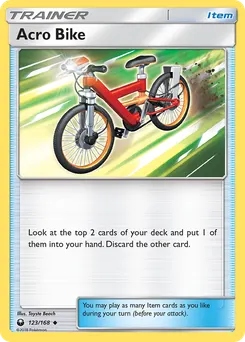Acro Bike #123, Celestial Storm