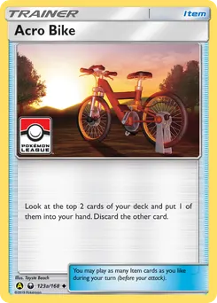 Acro Bike #123a, Celestial Storm