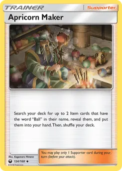 Apricorn Maker #124, Reverse Foil