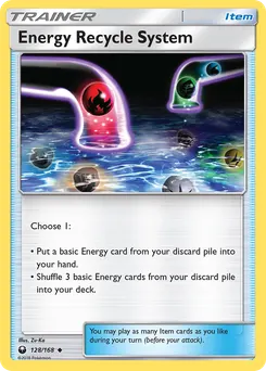 Energy Recycle System #128, Reverse Foil