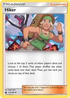 Hiker #133, Celestial Storm