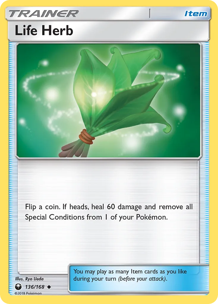 Life Herb #136, Celestial Storm Reverse Foil