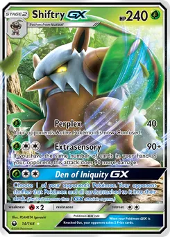 Shiftry-GX #14, Standard