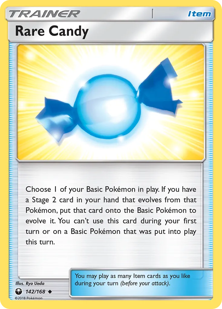 Rare Candy #142, Celestial Storm Reverse Foil