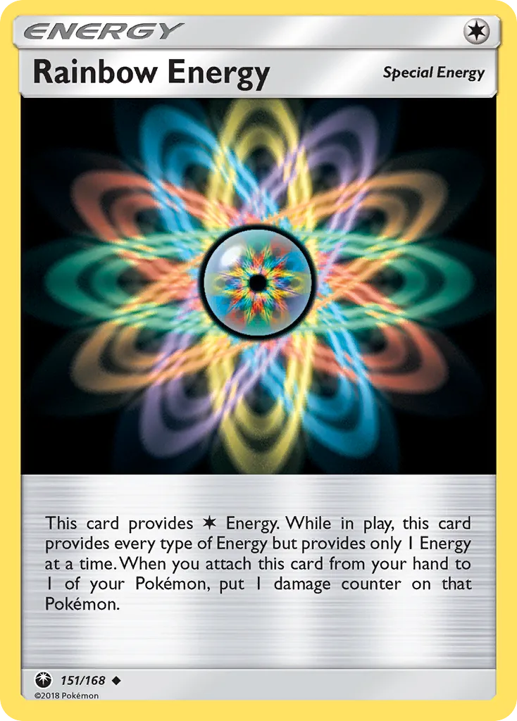 Rainbow Energy #151, Celestial Storm Reverse Foil