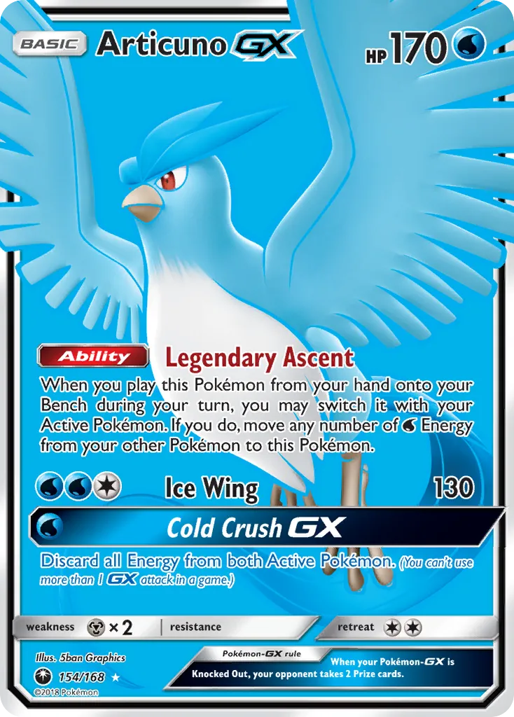Articuno-GX #154, Celestial Storm