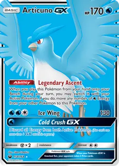 Articuno-GX #154, Standard