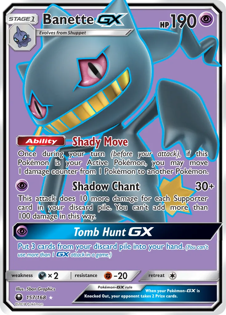 Banette-GX #157, Celestial Storm