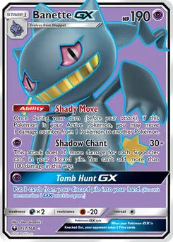 Banette-GX #157, Standard