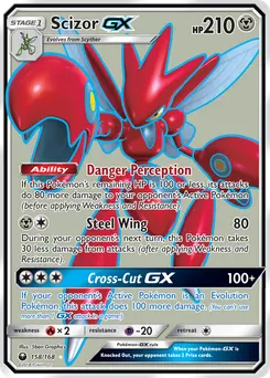 Scizor-GX #158, Standard