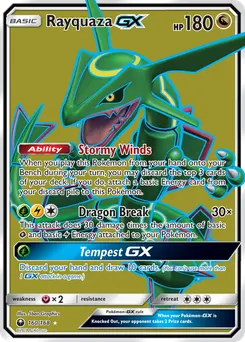 Rayquaza-GX #160, Standard
