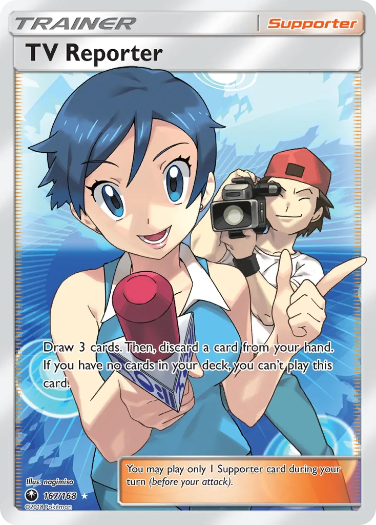 TV Reporter #167, Celestial Storm