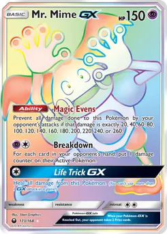 Mr. Mime-GX #173, Secret
